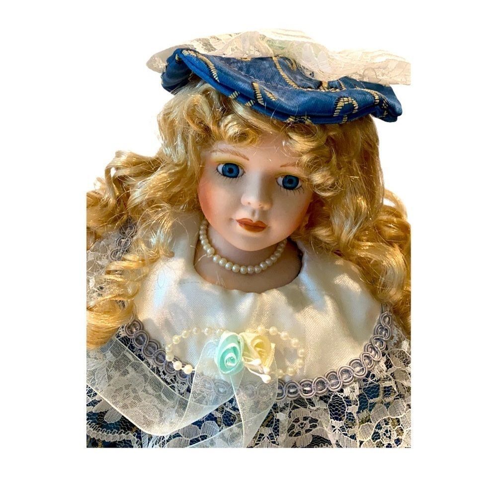 Cathay Collections Porcelain Doll Jessica